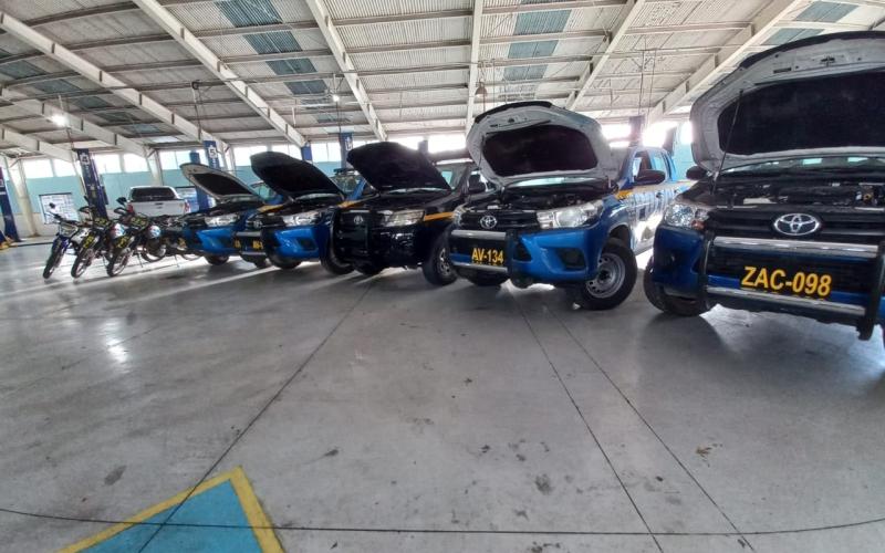 Gobernación fortalece seguridad con la recuperación y entrega de unidades a comisarías