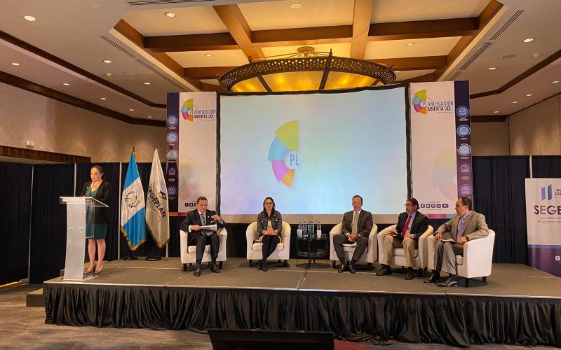 Conferencia sobre Planificación Abierta pilar Estado Transparente y Eficiente