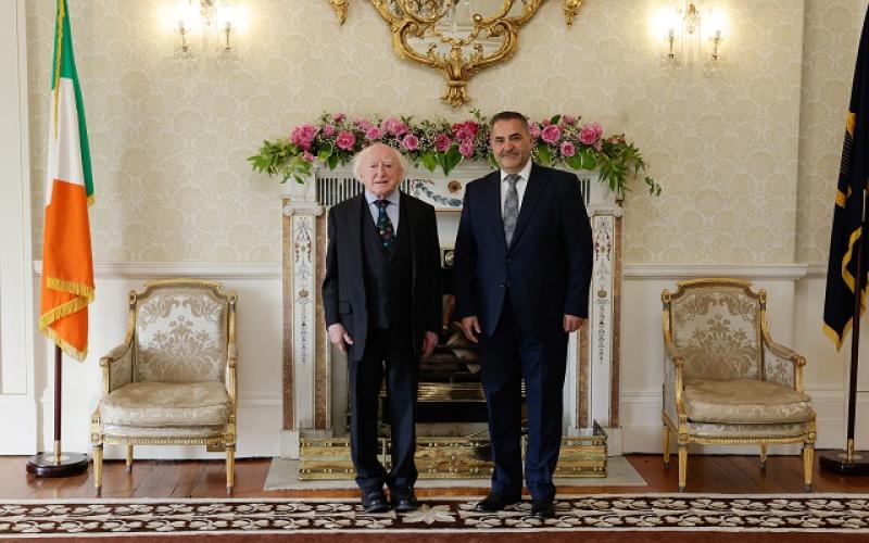 Embajador de Guatemala presenta Cartas Credenciales en Irlanda