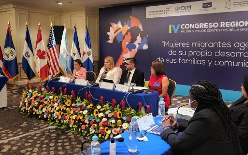 Funcionarias del Minex participan en IV Congreso Regional de Mujeres en los Contextos de la Migración