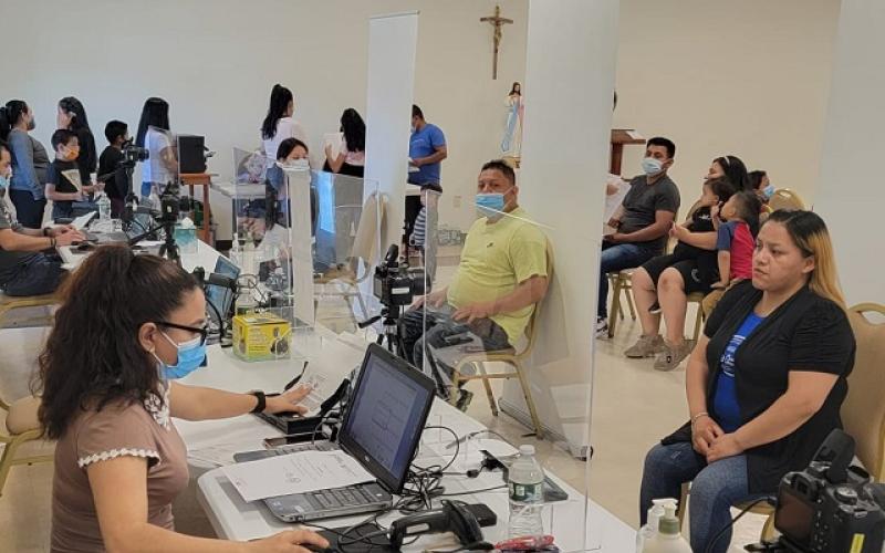 Consulado Móvil de Guatemala efectuado en 2022 en EE. UU.