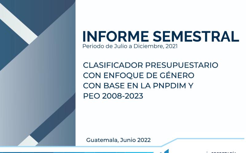 Período de julio a diciembre 2021 