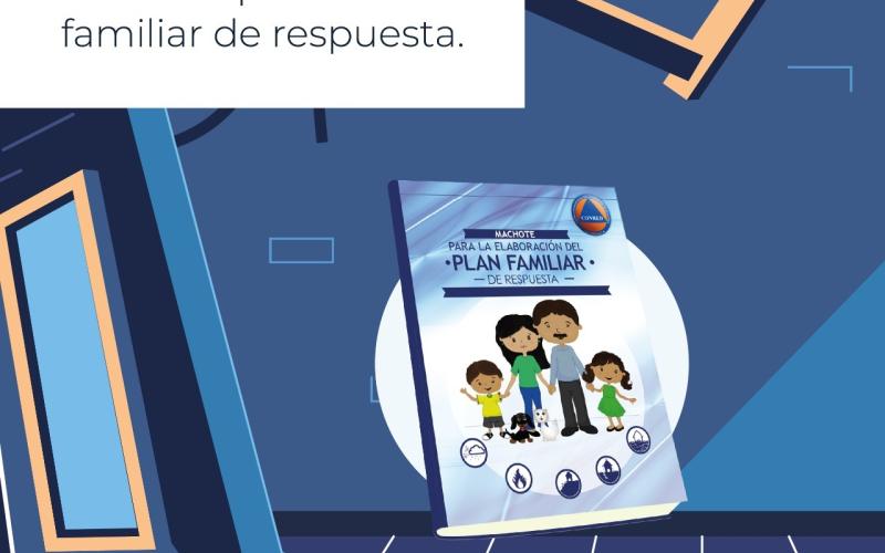 En caso se presente un sismo, la CONRED recomienda activar el Plan Familiar de Respuesta.