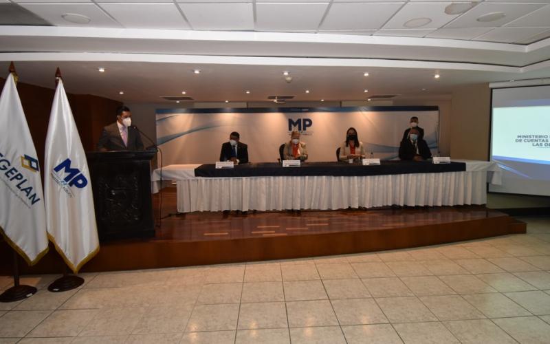 Firma de convenio MP, CGC y SEGEPLAN