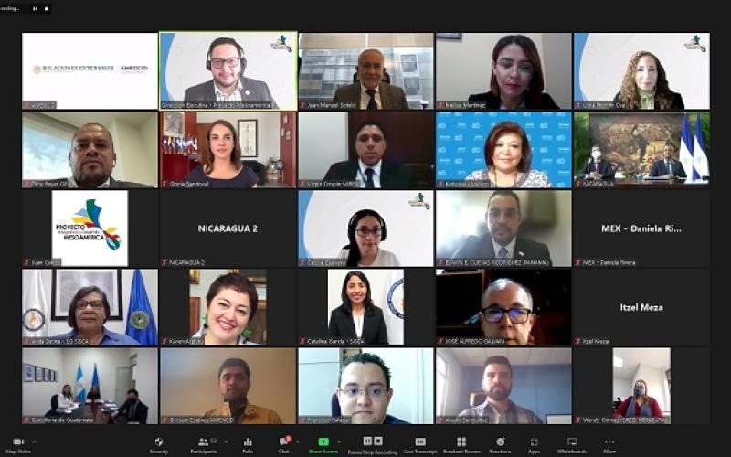 Guatemala participa en segunda Comisión Ejecutiva 2022 del Proyecto Mesoamérica