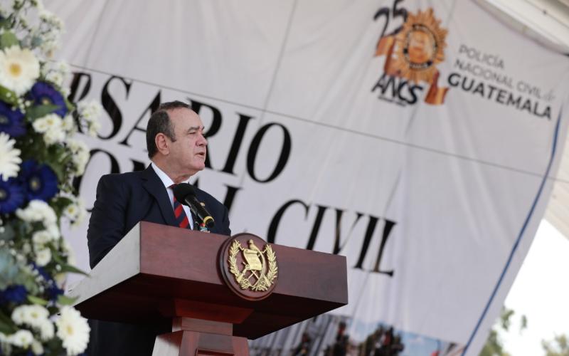 Presidente Alejandro Giammattei 