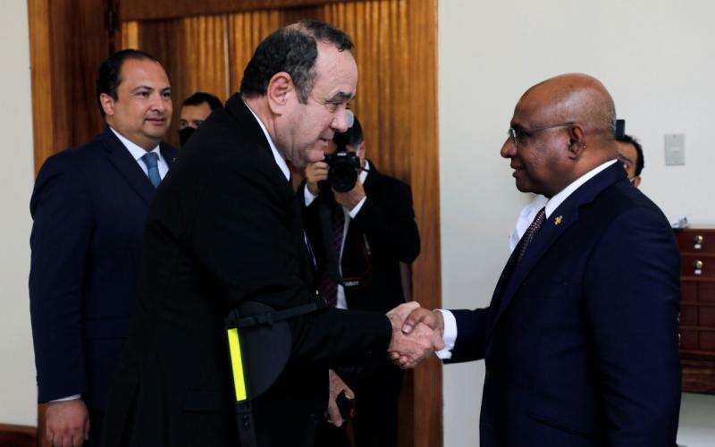 Presidente Alejandro Giammattei 