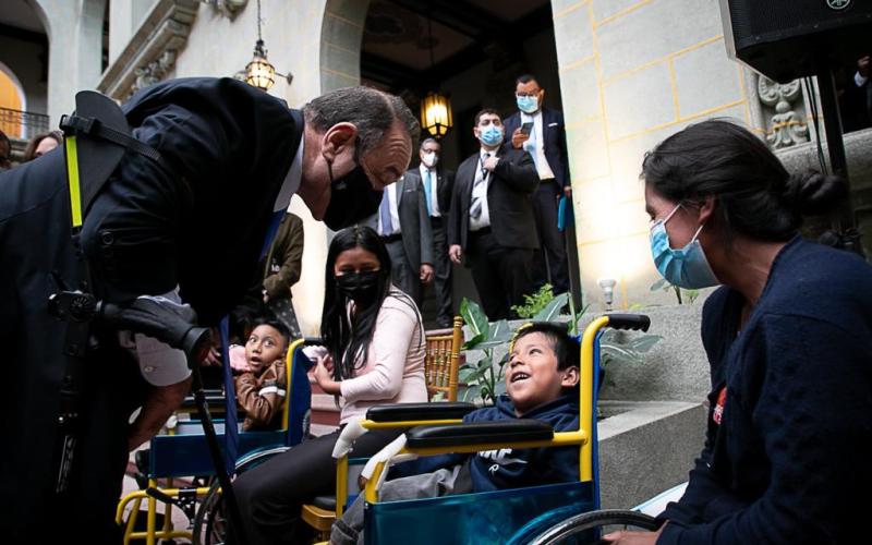 Presidente Alejandro Giammattei 