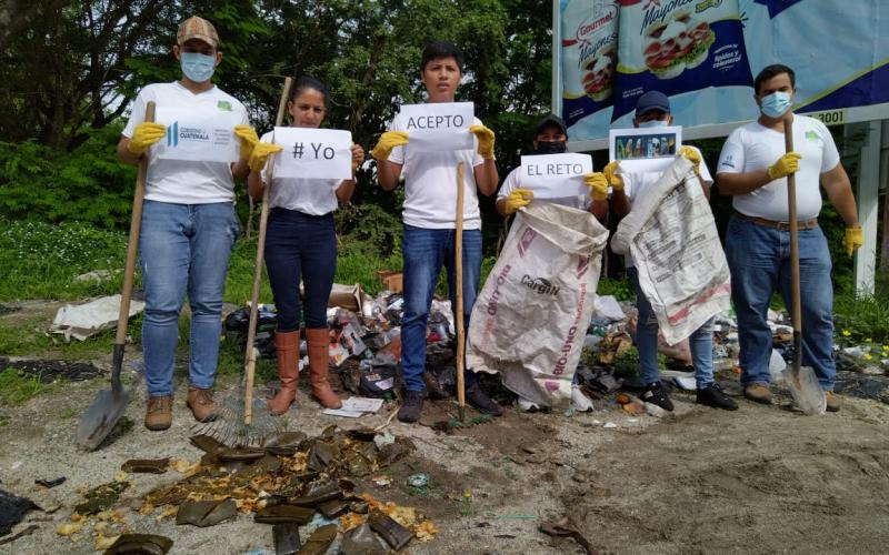 La eliminación de vertederos clandestinos es parte del #RetoMARN 