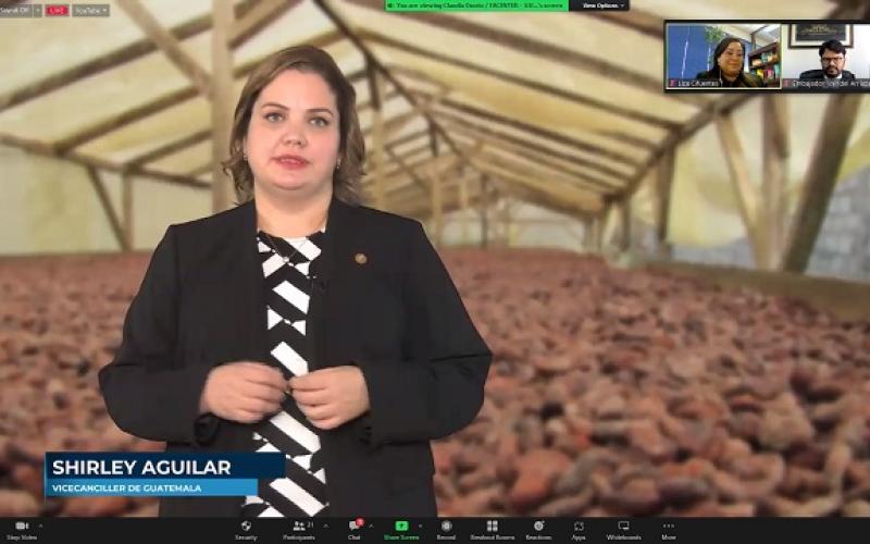 Gobierno de Guatemala organiza la Primera Rueda de Negocios del sector de cacao guatemalteco con empresarios chilenos