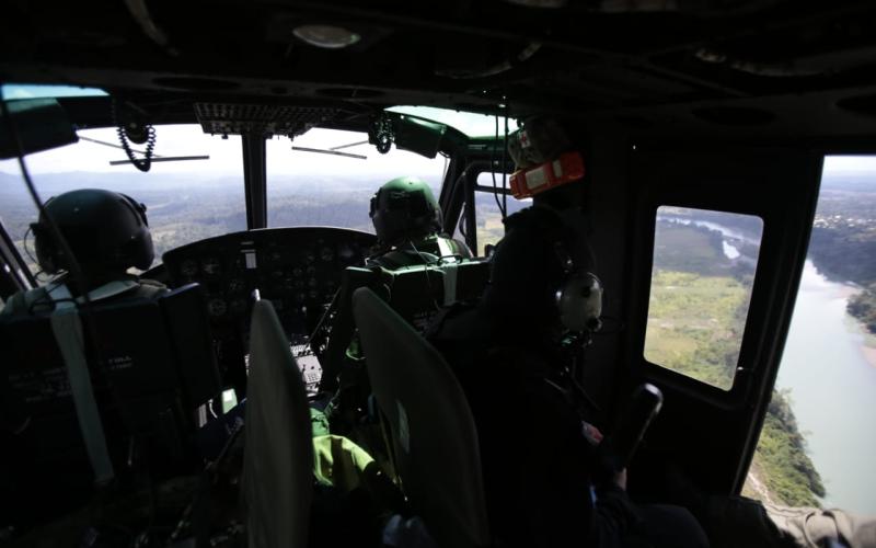 Ministerio de Gobernación crea la Unidad Aérea, Unabed
