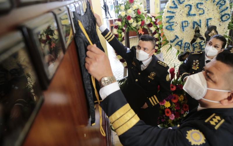 Más de 2000 agentes de PNC han fallecido en 25 años