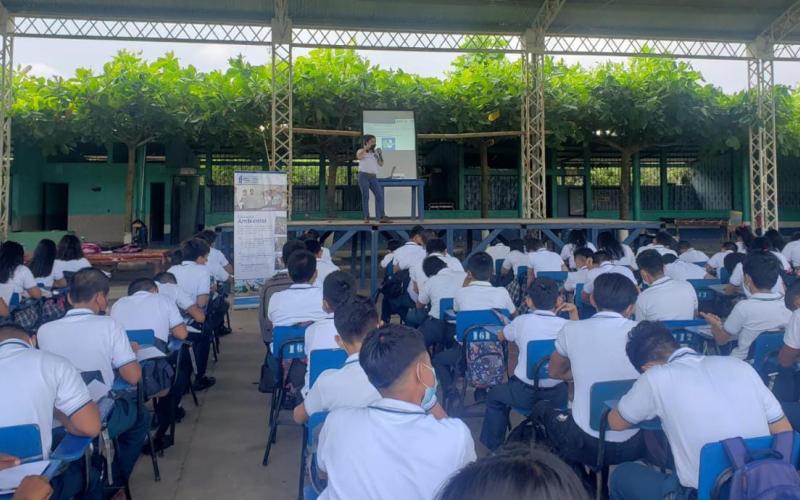 Estudiantes de La Blanca, San Marcos, inician formación como Guardianes Ecológicos