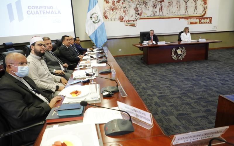 Presidente Alejandro Giammattei 