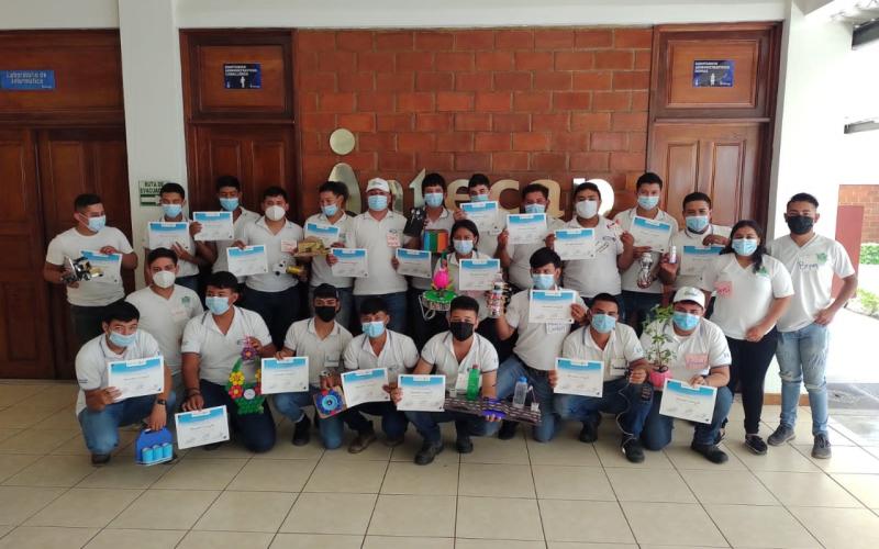 Jóvenes de Zacapa se unen a los Guardianes Ecológicos del MARN