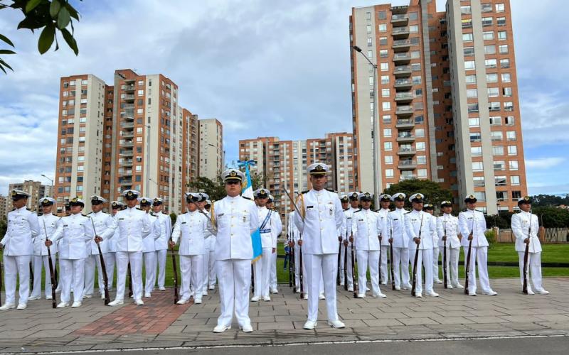 Cadetes Navales del Ejército de Guatemala realizan crucero de instrucción a la República de Colombia