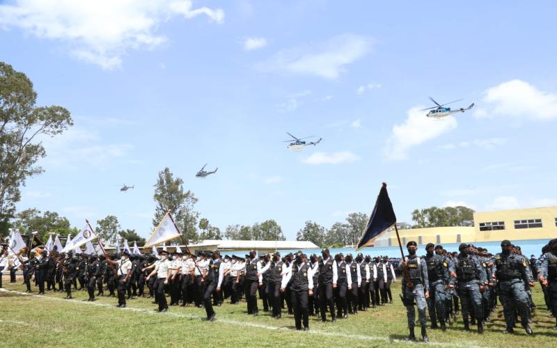 Policía Nacional Civil celebra 25 años al servicio de los guatemaltecos