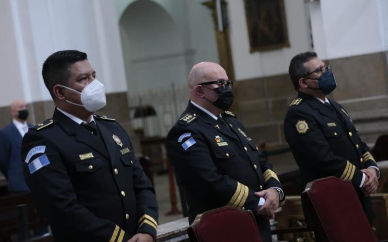 Celebran actos de acción de gracias en honor a los 25 años de la PNC