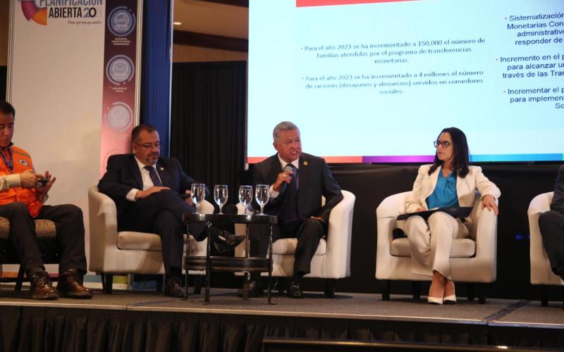 Autoridades participan en Presupuesto Abierto 2023