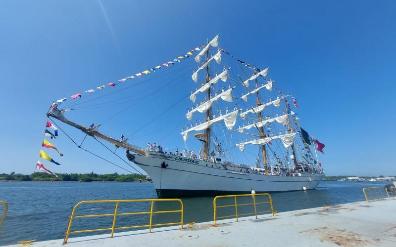 Visita oficial a Guatemala del Buque Escuela de la Armada de México, Velero ARM “CUAUHTÉMOC” (BE-01)