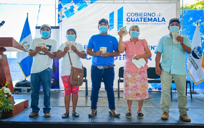 MAGA avanza con entrega de Estipendio Agropecuario 