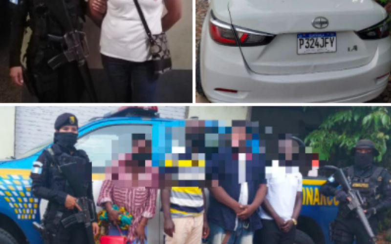 Presuntos coyotes capturados por traslado de migrantes