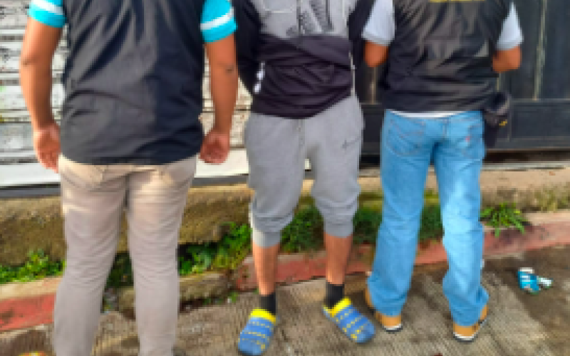 Presunto pandillero capturado por asesinato en San José Pinula