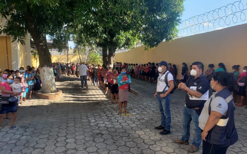 Usuarias de Bono Social en Chiquimula