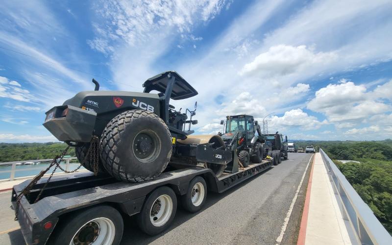 Ejército de Guatemala desplegó un nuevo grupo de trabajo para rehabilitación de red vial terciaria en Sayaxché, Petén