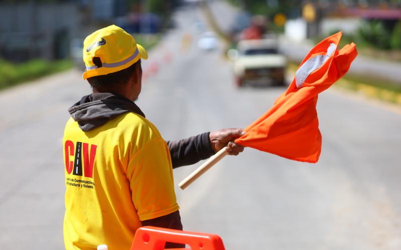 Autoridades del CIV supervisaron el inicio de distintos proyectos que se realizan en Chimaltenango