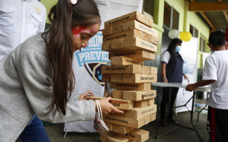 Usuaria de Jóvenes Protagonistas en Mixco, Guatemala