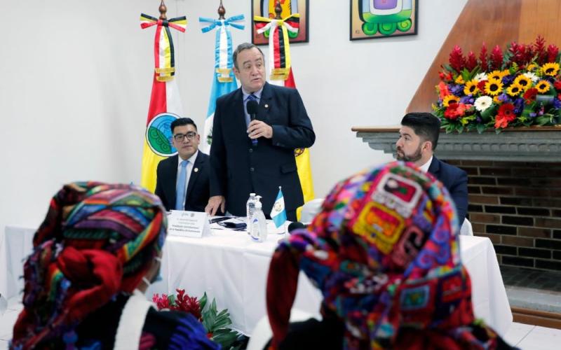 Presidente Alejandro Giammattei 