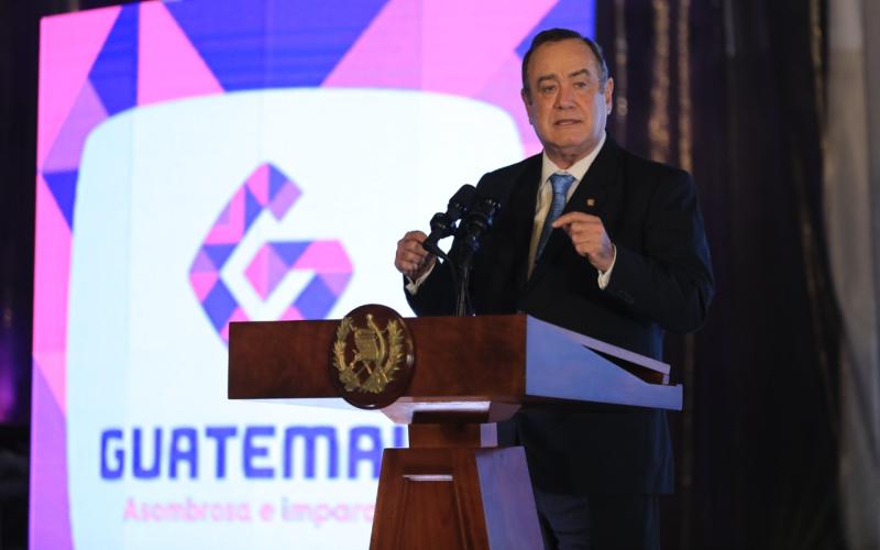 Presidente Alejandro Giammattei 