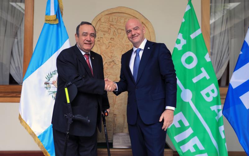 Presidente Alejandro Giammattei 