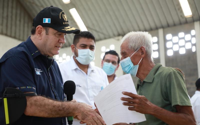 Presidente Alejandro Giammattei 