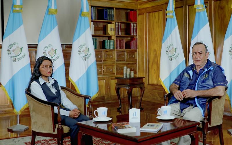 Presidente Alejandro Giammattei 