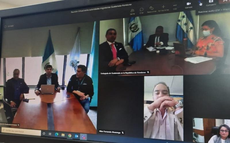 Guatemala y Honduras refuerzan compromiso de abordar temas migratorios de interés común 