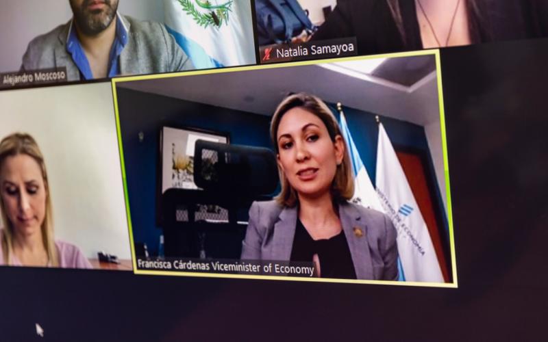 Viceministra de Inversión y Competencia, Francisca Cárdenas, presentó las ventajas de Guatemala y al MINECO y PRONACOM como aliados estratégicos para invertir en Guatemala
