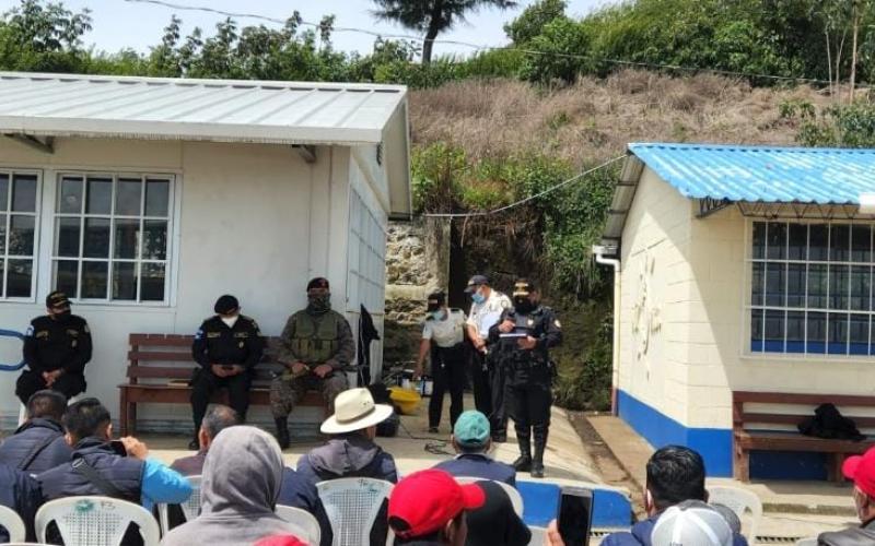 Reabren sede policial provisional en Tajumulco, San Marcos