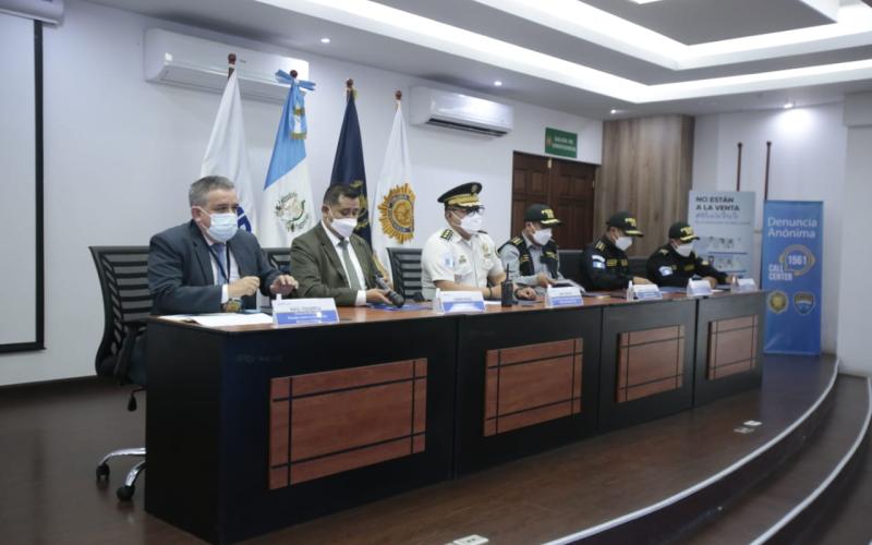 Capturan a ocho agentes de PNC por cohecho pasivo y plagio o secuestro