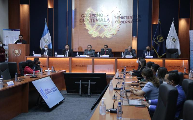 Capacitan a personal  de Mingob sobre Control Interno Gubernamental