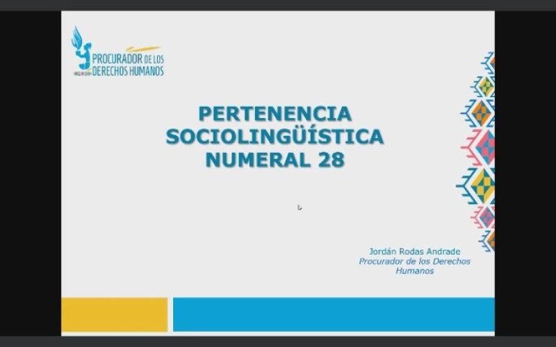Delegaciones departamentales del MARN se capacitan en pertenencia sociolingüística 