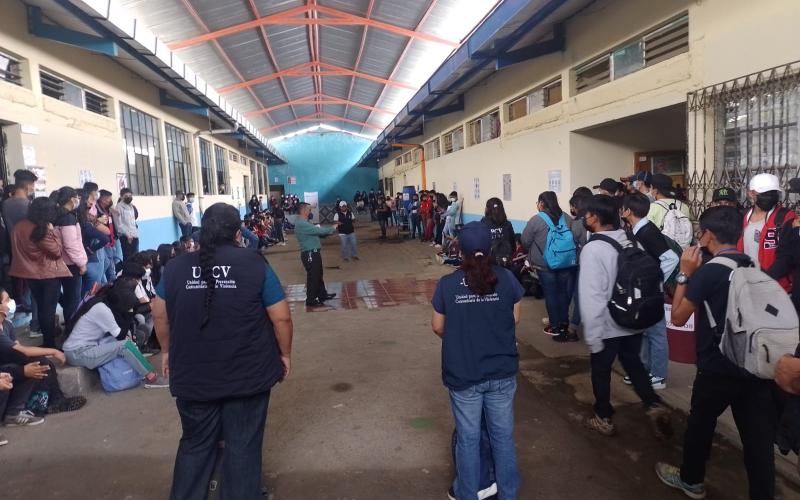 UPCV participa en proyecto de reforestación en Chimaltenango