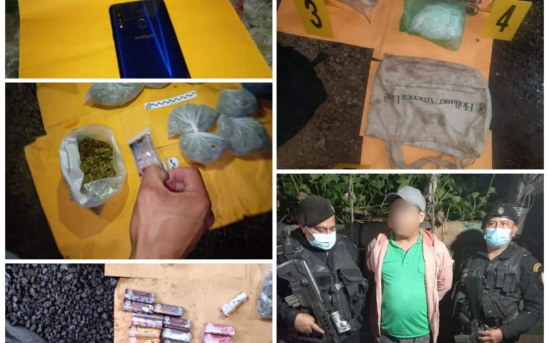 Detenidos por venta de droga en allanamientos