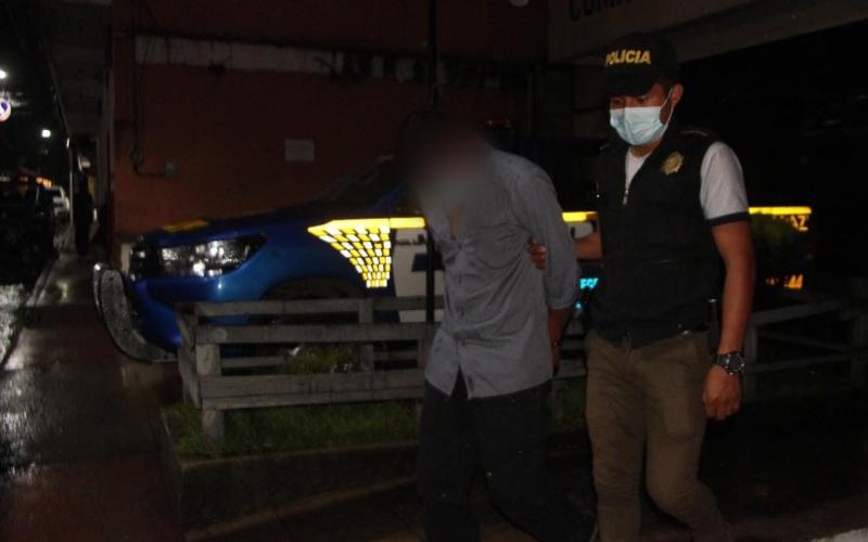 Presunto extorsionista capturado en Alta Verapaz