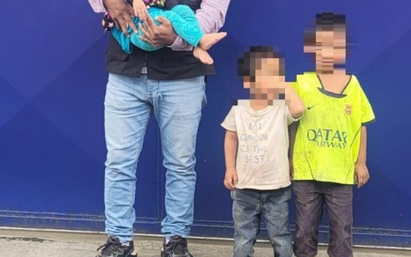 Hermanos con alerta Alba Keneth localizados en Fraijanes