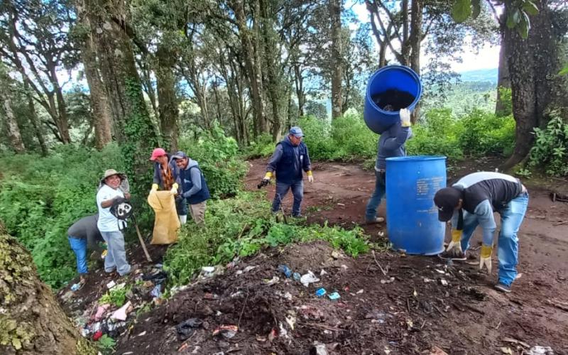 Eliminan basurero en Patzún en cumplimiento del Reglamento 164-2021