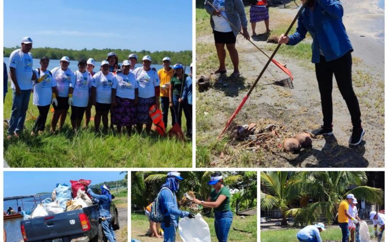 Saneamiento de playas conserva la vida marina en Retalhuleu  