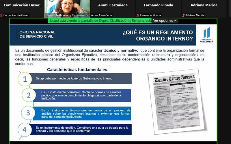 La capacitación del ROI fue virtual
