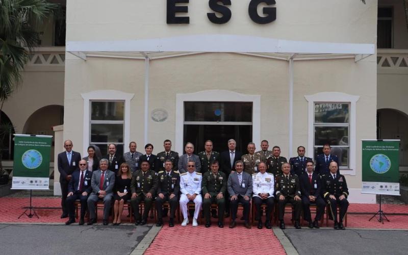 Ejército de Guatemala participó en la XXIII Conferencia de Directores de Colegios de Defensa Iberoamericanos.